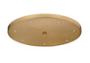 Z-LITE CP1807R-RB 7-Light Ceiling Plate, Rubbed Brass