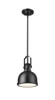 Z-LITE 725MP-MB 1 Light Pendant,Matte Black