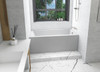 Elegant Kitchen and Bath BT201-R3060GW Alcove soaking bathtub 30x60 inch right drain in glossy white