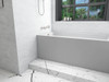 Elegant Kitchen and Bath BT201-L3060GW Alcove soaking bathtub 30x60 inch left drain in glossy white