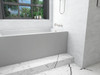 Elegant Kitchen and Bath BT202-R3260GW Alcove soaking bathtub 32x60 inch right drain in glossy white