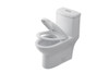 Elegant Kitchen and Bath TOL2001 Winslet One-piece elongated Toilet 28x15x30 in White