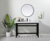 Elegant Kitchen and Bath VF14548BK 48 inch ADA compliant Single bathroom metal vanity in black