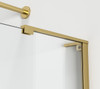 Elegant Kitchen and Bath TD444-6060BGD Frameless tub door 60 x 60 Brushed Gold