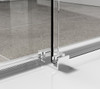 Elegant Kitchen and Bath SD202-4876PCH Frameless shower door 48 x 76 Polished Chrome