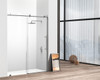 Elegant Kitchen and Bath SD101-6076BNK Frameless shower door 60 x 76 Brushed Nickel