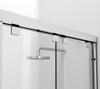 Elegant Kitchen and Bath TD333-6060PCH Semi-frameless tub door 60 x 60 Polished Chrome