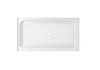 Elegant Kitchen and Bath STY01-C6032 60x32 inch Single threshold shower tray center drain in glossy white