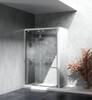 Elegant Kitchen and Bath SD303-4876PCH Semi-frameless shower door 48 x 76 Polished Chrome