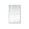 Elegant Kitchen and Bath SD303-4876PCH Semi-frameless shower door 48 x 76 Polished Chrome