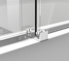 Elegant Kitchen and Bath TD222-6060PCH Frameless tub door 60 x 60 Polished Chrome