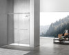Elegant Kitchen and Bath SD202-6076BNK Frameless shower door 60 x 76 Brushed Nickel