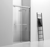 Elegant Kitchen and Bath SD303-4876BNK Semi-frameless shower door 48 x 76 Brushed Nickel