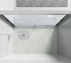 Elegant Kitchen and Bath SD303-4876BNK Semi-frameless shower door 48 x 76 Brushed Nickel