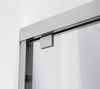 Elegant Kitchen and Bath SD303-4876BNK Semi-frameless shower door 48 x 76 Brushed Nickel