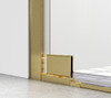 Elegant Kitchen and Bath SD404-6072BGD Semi-frameless hinged shower door 60 x 72 Brushed Gold