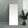 Elegant Decor MR4FL3072BR Metal Frame Rectangle Full Length Mirror 30x72 Inch in Brass Elegant Decor MR4FL3072BR Metal Frame Rectangle Full Length Mirror 30x72 Inch in Brass