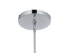 Elegant Lighting 2500G44L3C Vera 44 inch three tiers crystal starburst chandelier in chrome