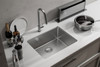Elegant Kitchen and Bath SK10123 Stainless Steel undermount kitchen sink L23'' x W18'' x H10"