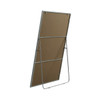 Elegant Decor MR4FL3660S Metal Frame Rectangle Full Length Mirror 36x60 Inch in Silver