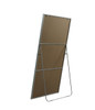 Elegant Decor MR4FL3672S Metal Frame Rectangle Full Length Mirror 36x72 Inch in Silver