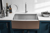 Elegant Kitchen and Bath SK30130 Stainless Steel farmhouse kitchen sink L30'' x W21'' x H10"