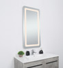 Elegant Decor MRE32740 Genesis 27in x 40in soft edge LED mirror