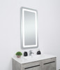 Elegant Decor MRE32740 Genesis 27in x 40in soft edge LED mirror