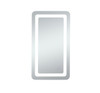 Elegant Decor MRE32436 Genesis 24in x 36in soft edge LED mirror