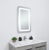 Elegant Decor MRE32730 Genesis 27in x 30in soft edge LED mirror