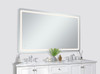 Elegant Decor MRE34272 Genesis 42in x 72in soft edge LED mirror