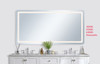 Elegant Decor MRE33672 Genesis 36in x 72in soft edge LED mirror