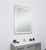 Elegant Decor MRE33648 Genesis 36in x 48in soft edge LED mirror