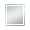 Elegant Decor MRE33640 Genesis 36in x 40in soft edge LED mirror