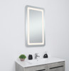 Elegant Decor MRE32036 Genesis 20in x 36in soft edge LED mirror