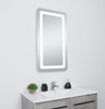 Elegant Decor MRE32036 Genesis 20in x 36in soft edge LED mirror