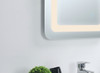 Elegant Decor MRE31830 Genesis 18in x 30in soft edge LED mirror