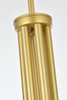 Living District LD722D36BR Layne 36 inch chandelier in Brass