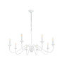 Living District LD5006D42WH Rohan 42 inch chandelier in White