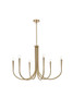 Living District LD722D36SG Layne 36 inch chandelier in Gold
