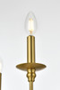 Living District LD5006D30SG Rohan 30 inch chandelier in Satin Gold