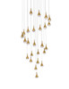 Elegant Lighting 3825D42SG Amherst 42 inch LED chandelier in satin gold