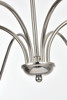 Living District LD5056D54PN Rohan 54 inch chandelier in Polished Nickel