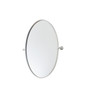 Elegant Décor MR6C2132GD Oval pivot mirror 21x32 inch in gold