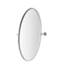 Elegant Décor MR6C2132GD Oval pivot mirror 21x32 inch in gold