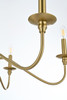 Living District LD5056D30SG Rohan 30 inch chandelier in Satin Gold Living District LD5056D30SG Rohan 30 inch chandelier in Satin Gold