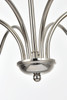 Living District LD5056D60PN Rohan 60 inch chandelier in Polished Nickel