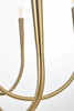Living District LD722D30SG Layne 30 inch chandelier in Gold