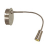 ACCESS Lighting 70003LED-BS Epiphanie 1-Light Gooseneck Wall Lamp