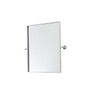 Elegant Décor MR6E2024GD Rectangle pivot mirror 24x20 inch in gold